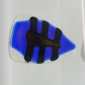 💙 Beautiful Eradesent Murano Glass Vintage Brooch